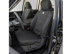 Covercraft Carhartt Super Dux SeatSaver Custom Front Row Seat Covers; Black (21-26 Bronco 4-Door)
