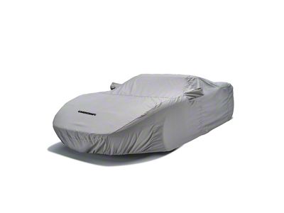Covercraft Custom Car Covers Polycotton Car Cover; Gray (21-25 Bronco 4-Door w/ Hard Top & Roof Rack, Excluding Raptor)