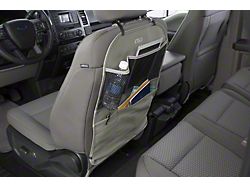 Covercraft Polycotton Seatback Organizer; Misty Gray (Universal; Some Adaptation May Be Required)