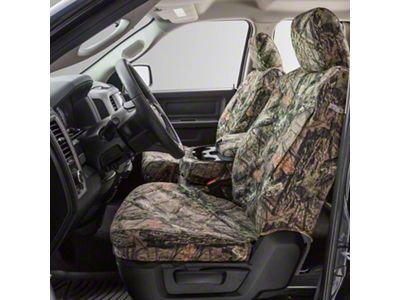 Covercraft SeatSaver Front Row Seat Covers; Carhartt Mossy Oak Break-Up Country (21-25 Bronco 2-Door)