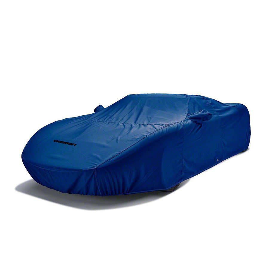 Covercraft Custom Car Covers Bronco Sunbrella Car Cover; Pacific Blue