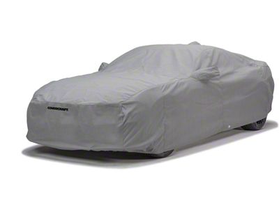 Covercraft Custom Car Covers 5-Layer Softback All Climate Car Cover; Gray (22-25 Jeep Grand Cherokee WL, Excluding 4xe)