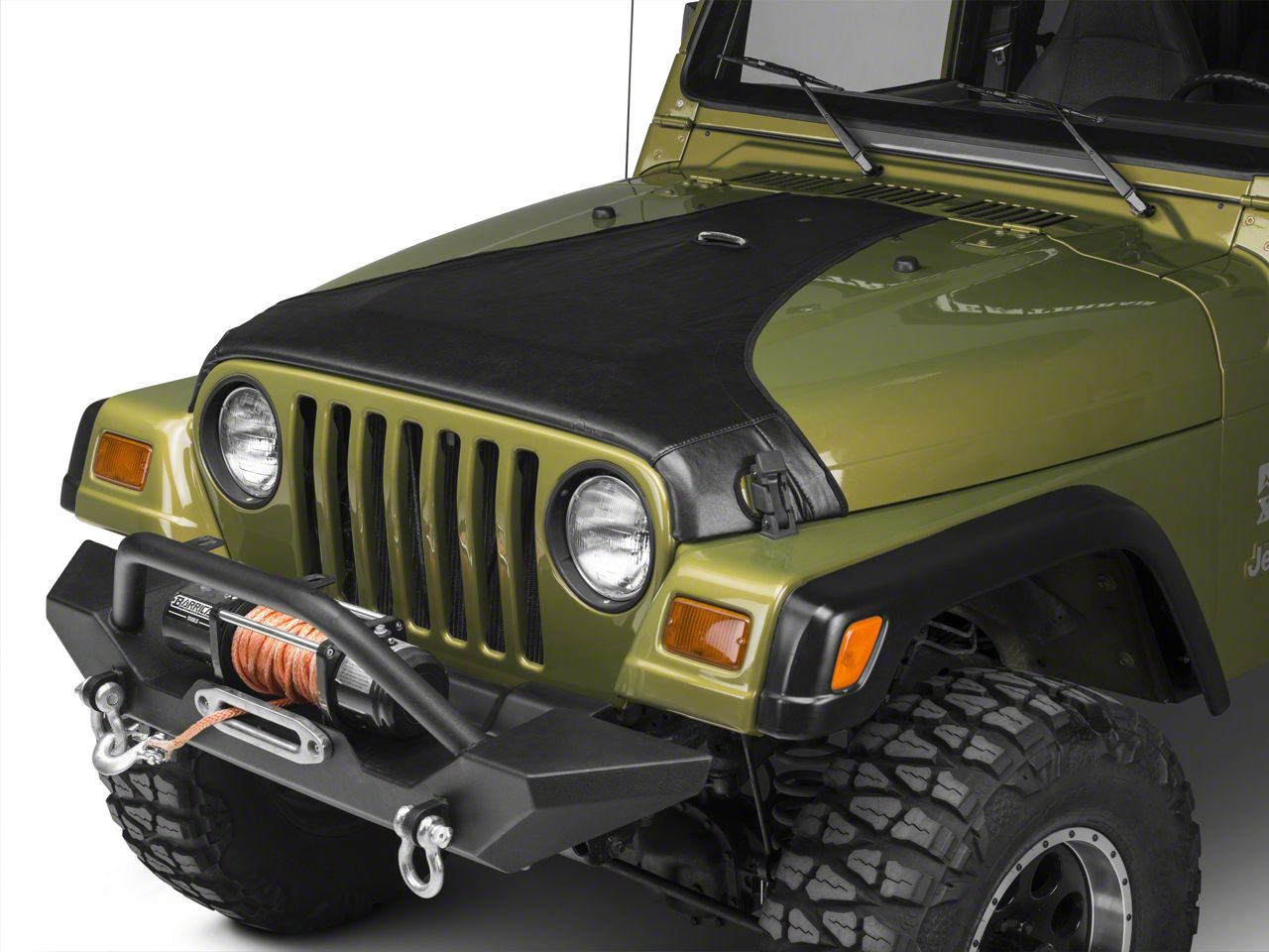 Jeep wrangler hood cover sales
