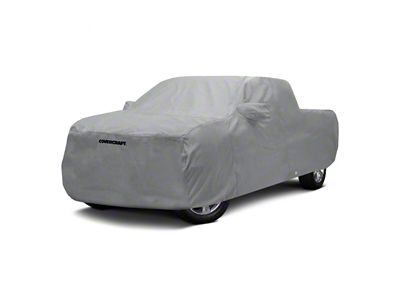 Covercraft Custom Car Covers 5-Layer Softback All Climate Car Cover; Gray (22-25 Frontier)