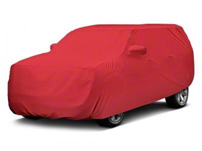 Covercraft Custom Car Covers Form-Fit Car Cover; Bright Red (99-04 Jeep Grand Cherokee WJ)