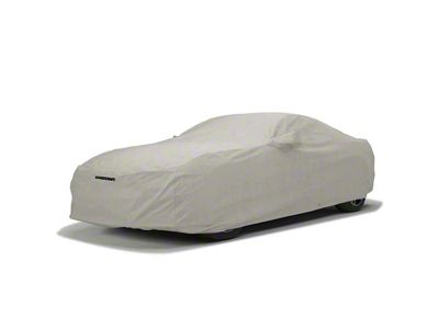 Covercraft Custom Car Covers 3-Layer Moderate Climate Car Cover; Gray (21-25 Jeep Wrangler JL Rubicon 392)