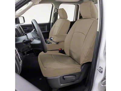 Covercraft Precision Fit Seat Covers Endura Custom Front Row Seat Covers; Tan (22-25 Frontier)