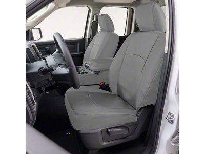 Covercraft Precision Fit Seat Covers Endura Custom Second Row Seat Cover; Silver (2022 Frontier Crew Cab)