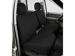 Covercraft Seat Saver Polycotton Custom Second Row Seat Cover; Charcoal (12-21 Frontier Crew Cab)