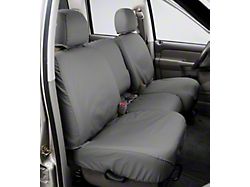 Covercraft Seat Saver Polycotton Custom Second Row Seat Cover; Gray (05-11 Frontier Crew Cab)