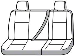 Covercraft Seat Saver Waterproof Polyester Custom Second Row Seat Cover; Gray (05-11 Frontier Crew Cab)