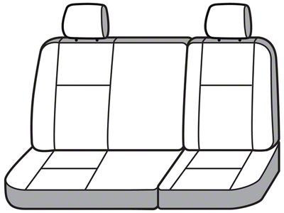 Covercraft Seat Saver Waterproof Polyester Custom Second Row Seat Cover; Taupe (12-21 Frontier Crew Cab)
