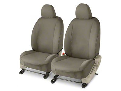Covercraft Precision Fit Seat Covers Endura Custom Front Row Seat Covers; Charcoal (97-01 Jeep Cherokee XJ)
