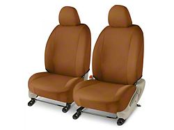 Covercraft Carhartt PrecisionFit Custom Front Row Seat Covers; Brown (20-25 Jeep Gladiator JT Mojave)