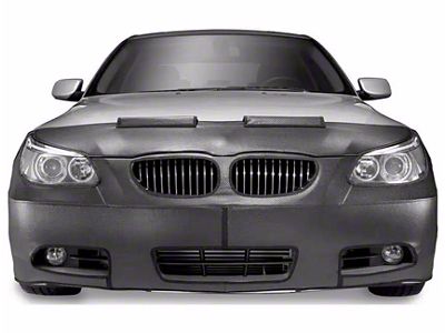 Covercraft Colgan Custom Full Front End Bra with License Plate Opening; Carbon Fiber (22-24 Jeep Cherokee WL w/ Standard Radar Sensors, Excluding 4xe, Overland & Trailhawk)