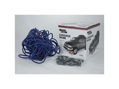 Covercraft Spidy Gear Luggage Webb; Small; Blue (Universal; Some Adaptation May Be Required)