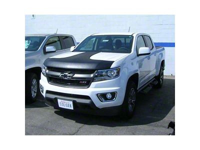 Covercraft Colgan Custom T-Style Hood Bra; Black Crush (93-98 Jeep Grand Cherokee ZJ)