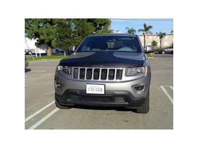Covercraft Colgan Custom T-Style Hood Bra; Carbon Fiber (93-98 Jeep Grand Cherokee ZJ)