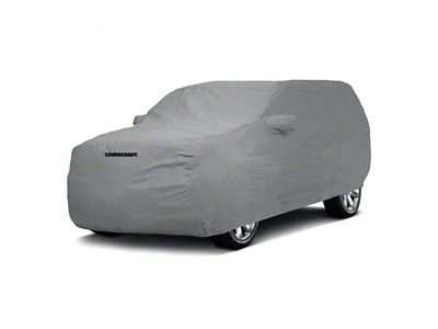 Covercraft Custom Car Covers 3-Layer Moderate Climate Car Cover; Gray (07-18 Jeep Wrangler JK 2-Door)