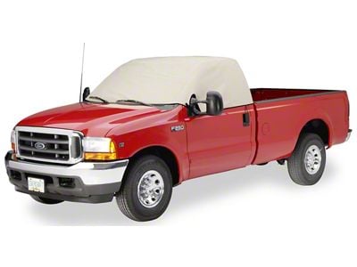 Covercraft Flannel Custom Cab Cooler Cover; Tan (76-95 Jeep CJ7 & Wrangler YJ w/ Hard Top)