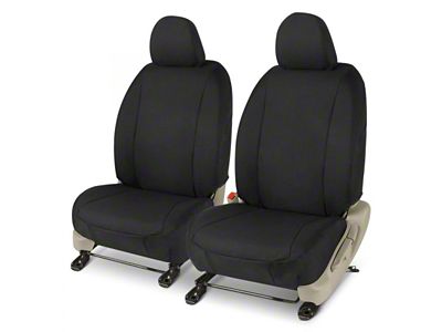 Covercraft Precision Fit Seat Covers Endura Custom Front Row Seat Covers; Black (76-78 Jeep CJ7)