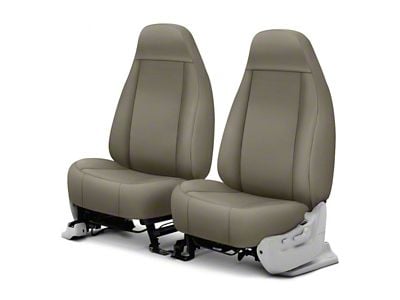 Covercraft Precision Fit Seat Covers Endura Custom Front Row Seat Covers; Charcoal (79-91 Jeep CJ7 & Wrangler YJ)