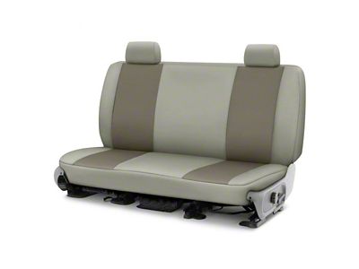 Covercraft Precision Fit Seat Covers Endura Custom Second Row Seat Cover; Charcoal/Silver (18-25 Jeep Wrangler JL 2-Door)