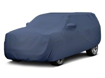 Covercraft Custom Car Covers Form-Fit Car Cover; Metallic Dark Blue (18-25 Jeep Wrangler JL 4-Door, Excluding Rubicon 392)