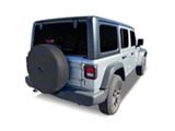 Covercraft Heavy Duty Spare Tire Cover with Backup Camera Opening; Black (18-26 Jeep Wrangler JL)
