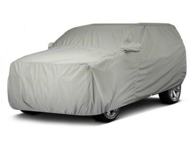 Covercraft Custom Car Covers Polycotton Car Cover; Gray (18-25 Jeep Wrangler JL 2-Door)