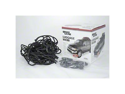 Covercraft Spidy Gear Luggage Webb; Small; Black (Universal; Some Adaptation May Be Required)