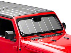Covercraft UVS100 Heat Shield Custom Sunscreen; Silver (18-25 Jeep Wrangler JL)