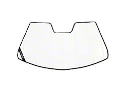 Covercraft UVS100 Heat Shield Premier Series Custom Sunscreen; White (97-06 Jeep Wrangler TJ)