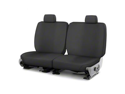Covercraft Seat Saver Polycotton Custom Second Row Seat Cover; Charcoal (21-25 Bronco 2-Door)