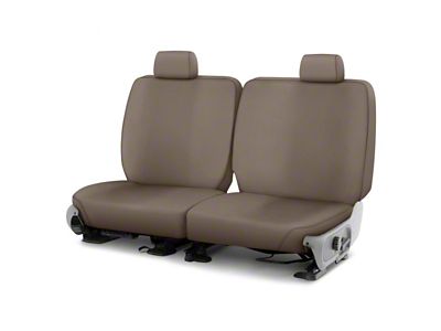 Covercraft Seat Saver Polycotton Custom Second Row Seat Cover; Wet Sand (21-25 Bronco 2-Door)