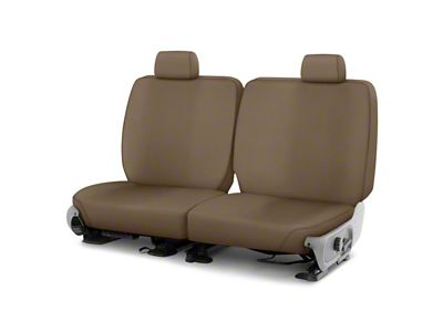 Covercraft Seat Saver Waterproof Polyester Custom Second Row Seat Cover; Taupe (21-25 Bronco 2-Door)