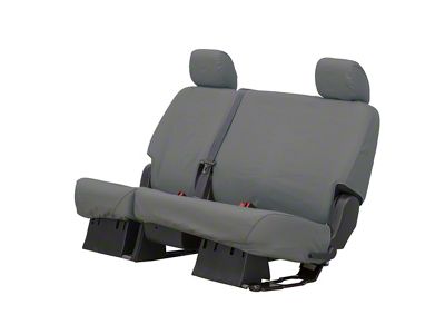 Covercraft Seat Saver Polycotton Custom Second Row Seat Cover; Gray (11-18 Jeep Wrangler JK 2-Door)