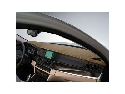 Covercraft SuedeMat Custom Dash Cover; Gray (22-25 Jeep Grand Cherokee WL 4xe w/ Heads Up Display)