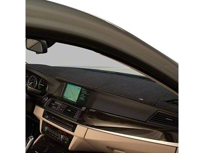 Covercraft SuedeMat Custom Dash Cover; Smoke (99-04 Jeep Grand Cherokee WJ w/ Alarm & Climate Sensors)