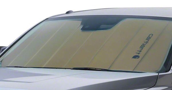 Covercraft Tacoma UVS100 Custom Sunscreen; Carhartt Brown