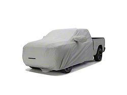 Covercraft Polycotton Cab Area Truck Cover; Gray (17-19 Titan Single Cab w/ Towing Mirrors)