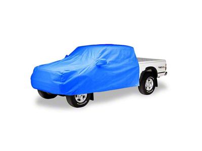 Covercraft Sunbrella Cab Area Truck Cover; Pacific Blue (04-15 Titan Crew Cab w/ Standard Mirrors)