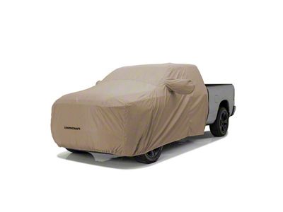 Covercraft Ultratect Cab Area Truck Cover; Tan (04-15 Titan Crew Cab w/ Standard Mirrors)
