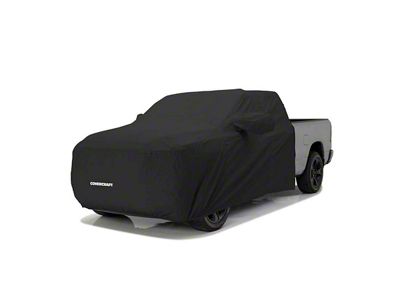 Covercraft WeatherShield HP Cab Area Truck Cover; Black (17-24 Titan King Cab w/ Standard Mirrors)