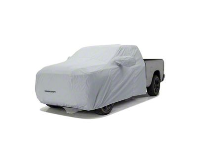 Covercraft WeatherShield HP Cab Area Truck Cover; Gray (17-24 Titan King Cab w/ Standard Mirrors)