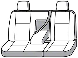 Covercraft Seat Saver Polycotton Custom Second Row Seat Cover; Wet Sand (16-24 Titan XD Crew Cab)