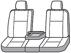 Covercraft Seat Saver Waterproof Polyester Custom Front Row Seat Covers; Gray (16-20 Titan XD w/ Bench Seat)
