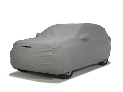 Covercraft Custom Car Covers 3-Layer Moderate Climate Car Cover; Gray (22-25 Tundra)