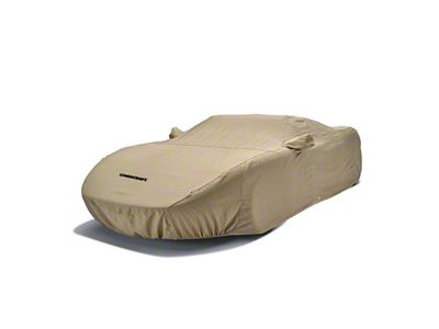 Covercraft Custom Car Covers Flannel Car Cover; Tan (22-25 Tundra)