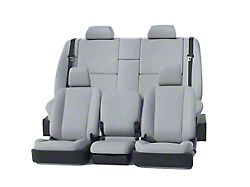 Covercraft Precision Fit Seat Covers Leatherette Custom Front Row Seat Covers; Light Gray (22-26 Tundra)